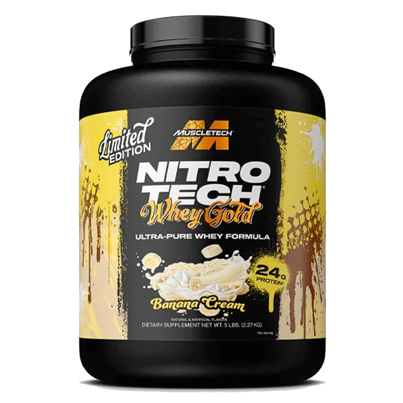 Nitro-Tech 100% Whey Gold 5 Lb