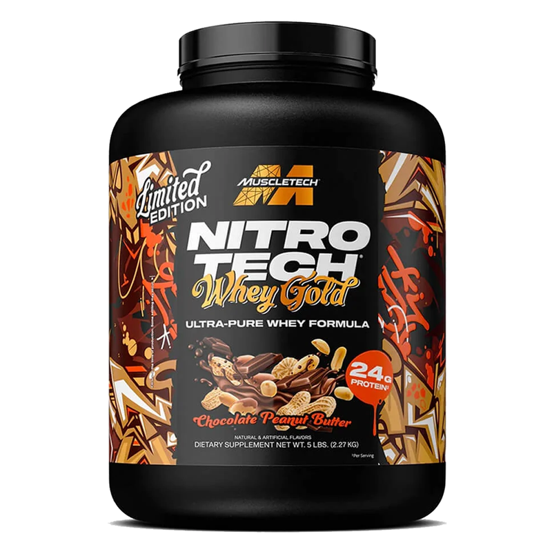 Nitro-Tech 100% Whey Gold 5 Lb