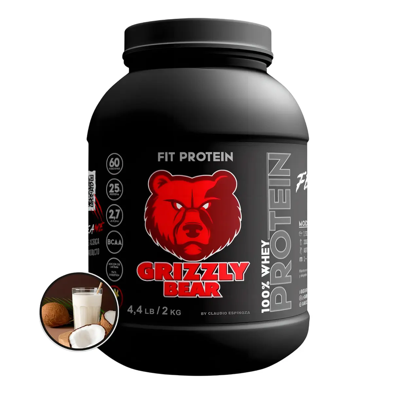 Proteína en polvo Grizzly Bears 2 kg
