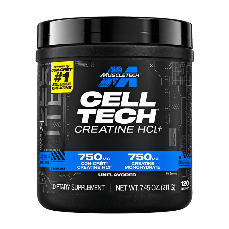 Creatina Cell Tech HCL+ (120 Servs)