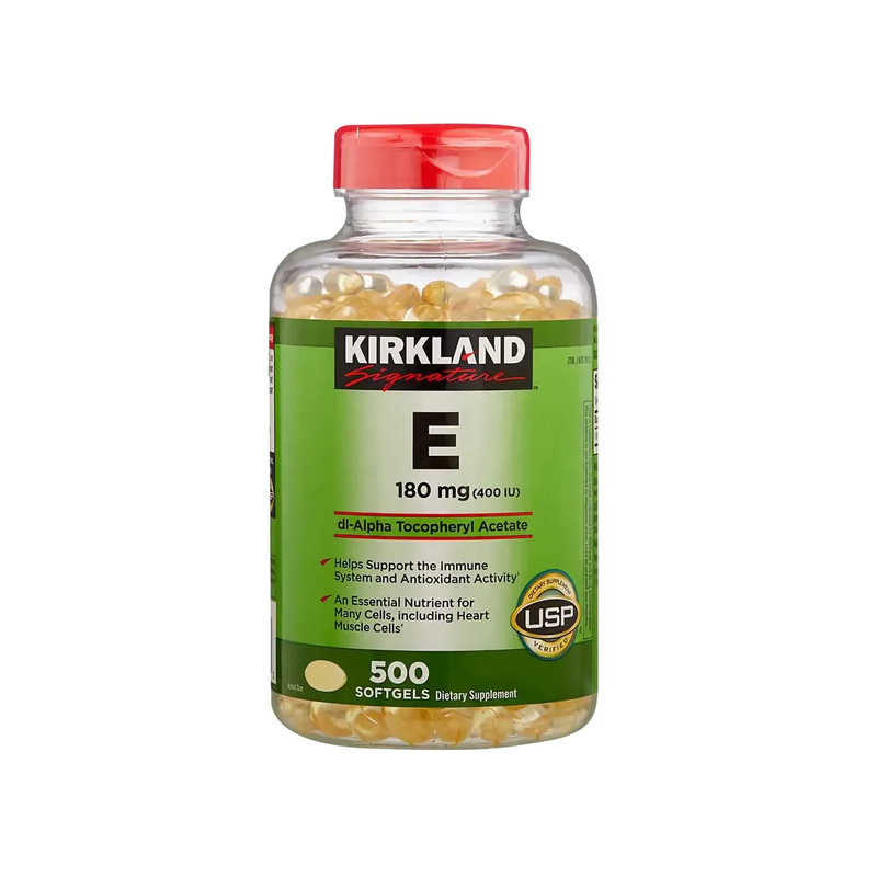 E 180mg 400 IU (500 Softgel)