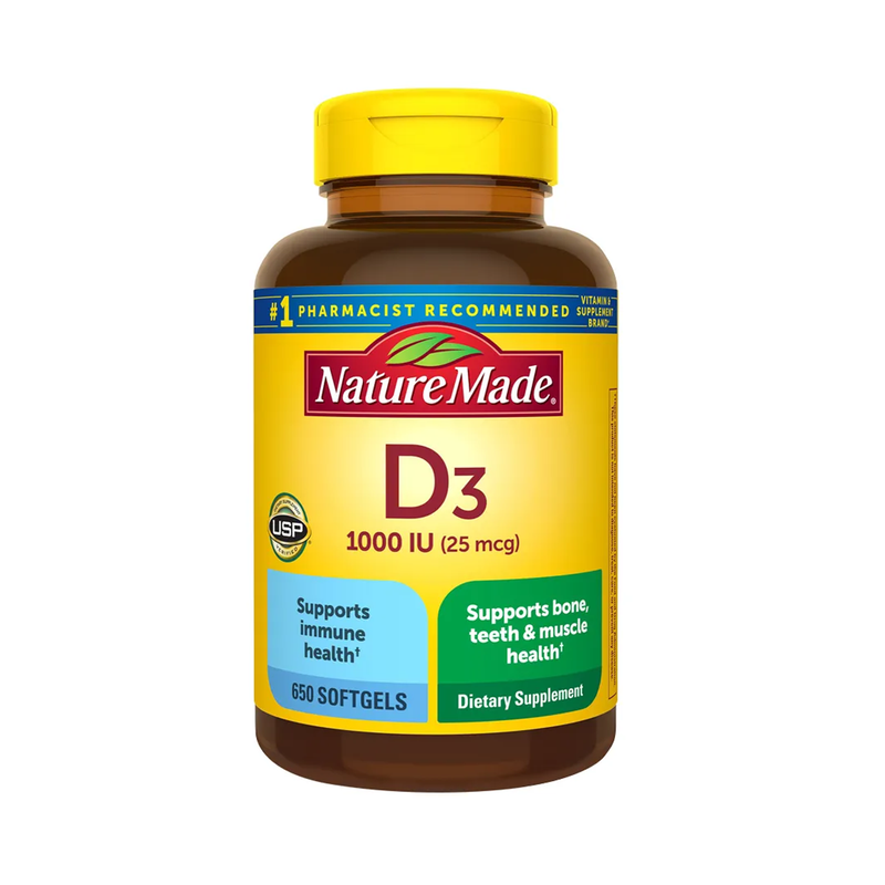 D3 1000 IU 650 softgel