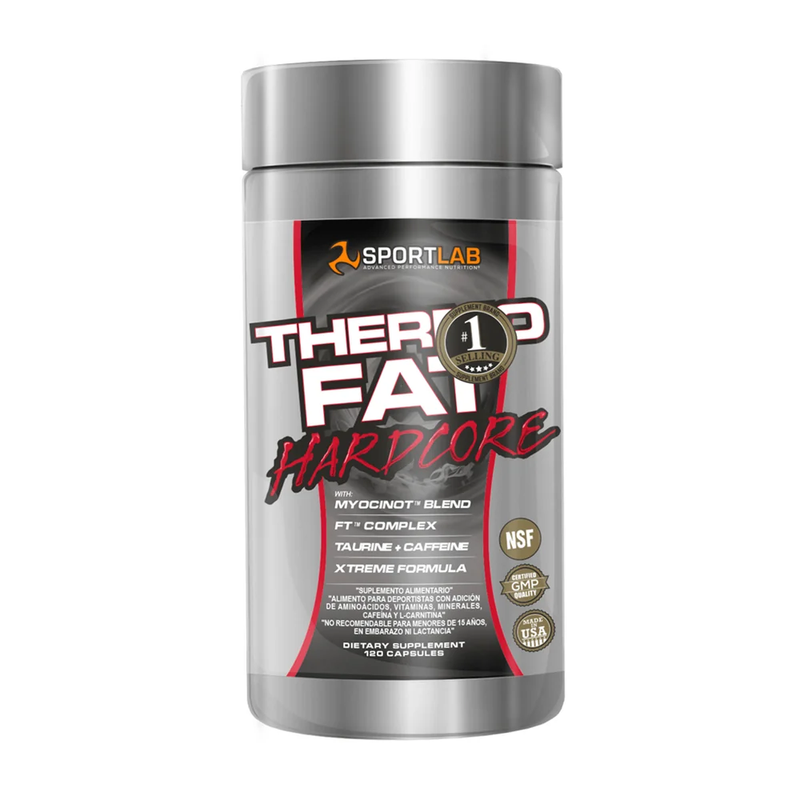 Cafeína Thermo Fat Hardcore 2.0 120 caps