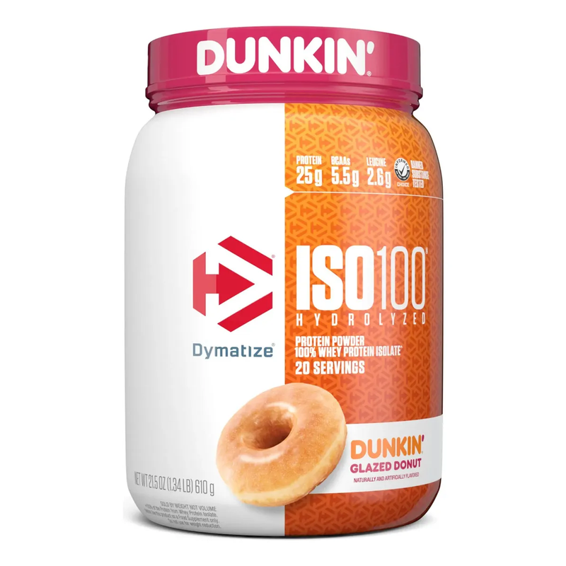Proteína en Polvo ISO 100 Dunkin 1.4lb