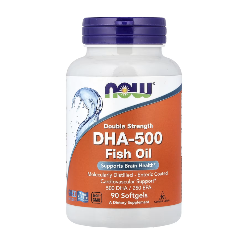 Aceite de pescado DHA-500 90 Cápsulas