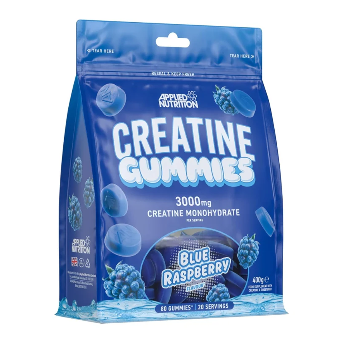 GOMITAS DE CREATINA MONOHIDRATADA