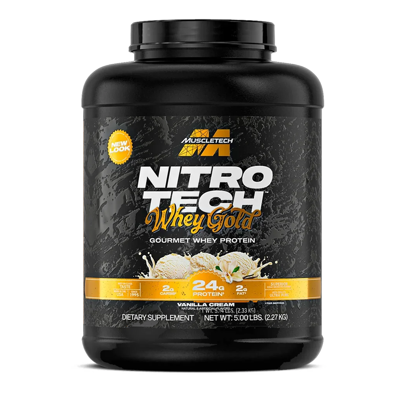 Nitro-Tech 100% Whey Gold 5 Lb