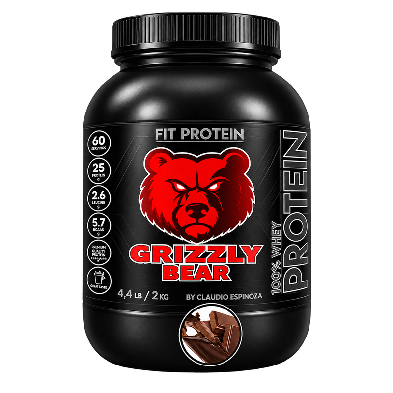 Proteína en polvo Grizzly Bears 2 kg