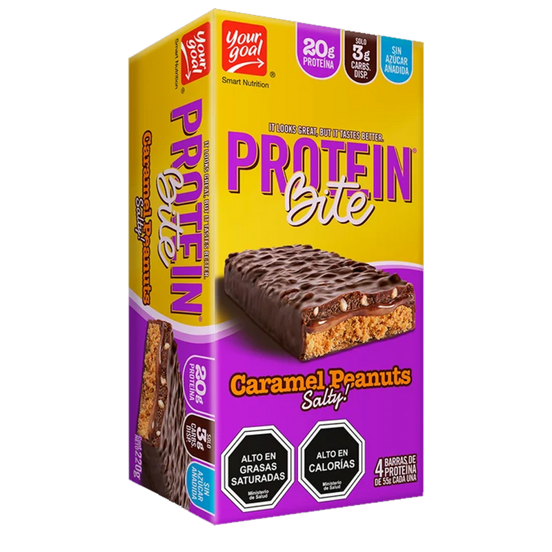 Box 4 Barras Protein Bite 20G - Your Goal