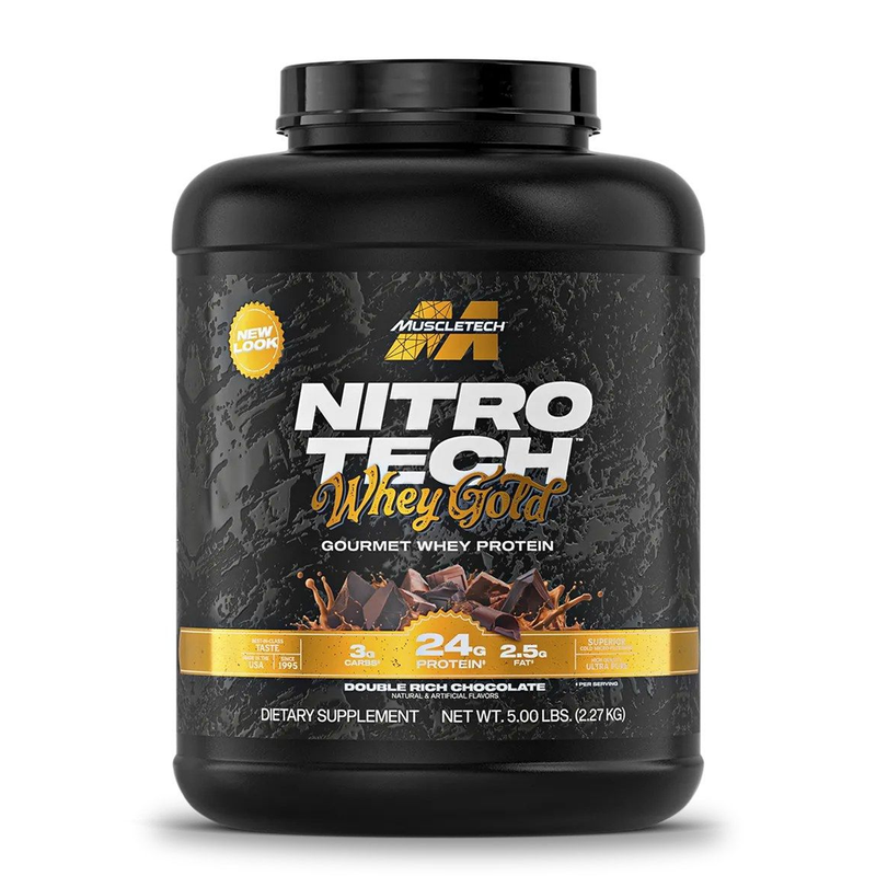 Nitro-Tech 100% Whey Gold 5 Lb