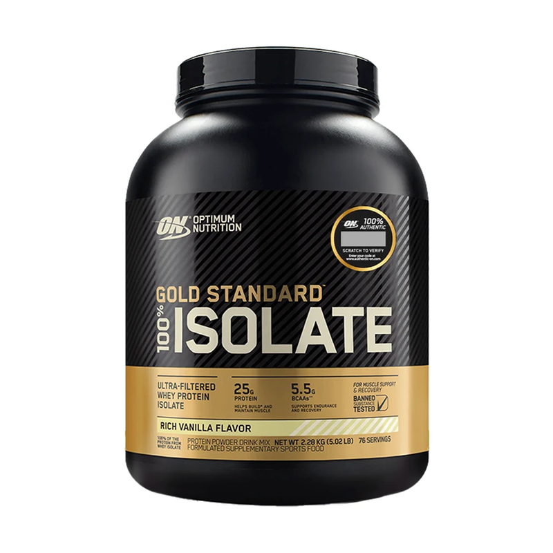 Proteina Whey Gold standard 100% ISOLATE