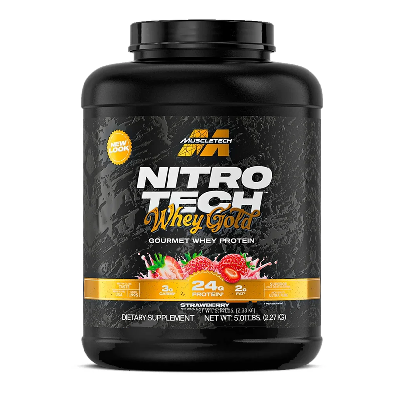 Nitro-Tech 100% Whey Gold 5 Lb