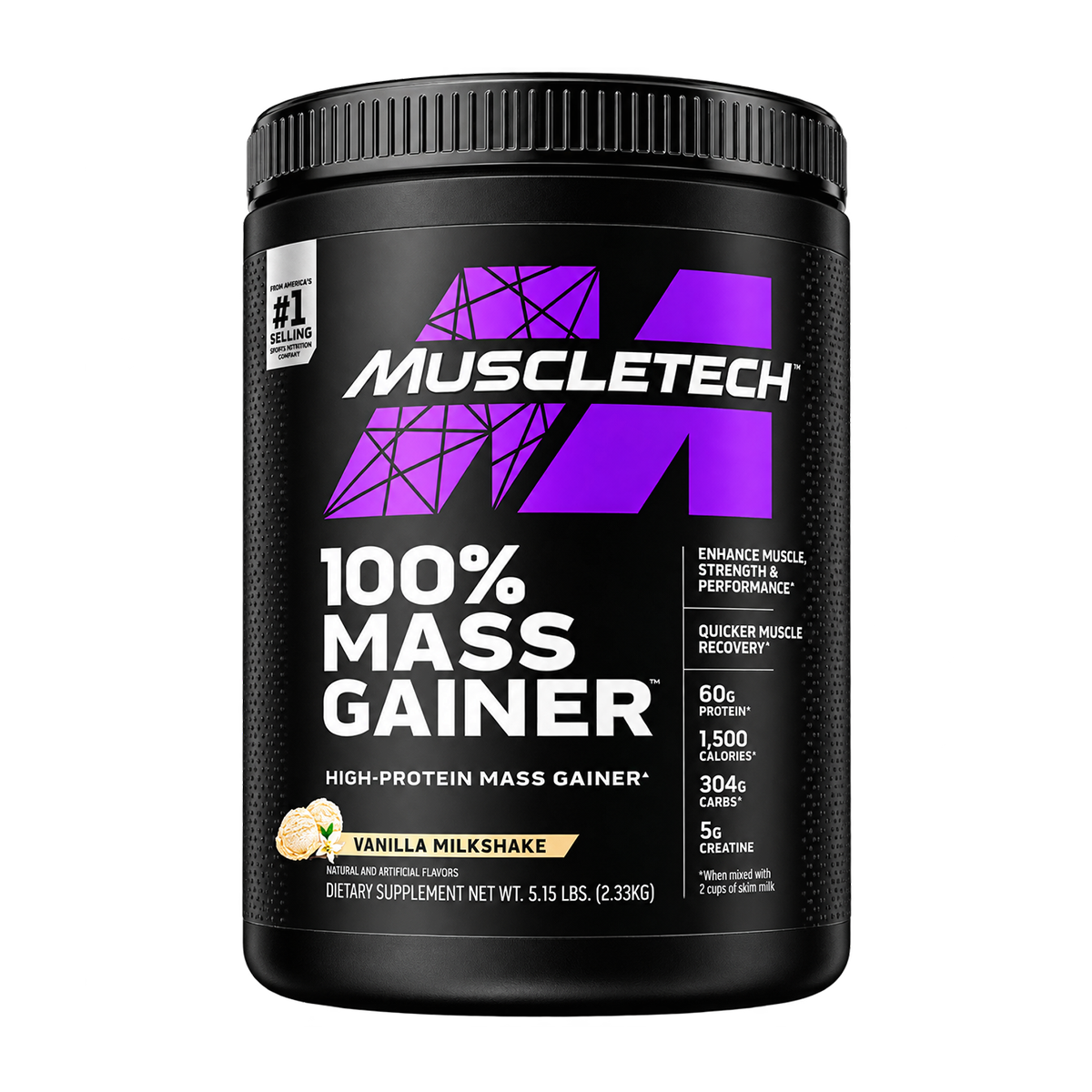 100% Mass Gainer 5.25lb