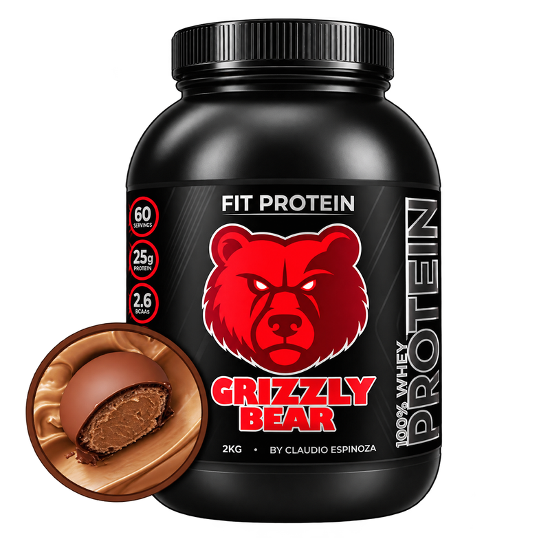 Proteína en polvo Grizzly Bears 2 kg