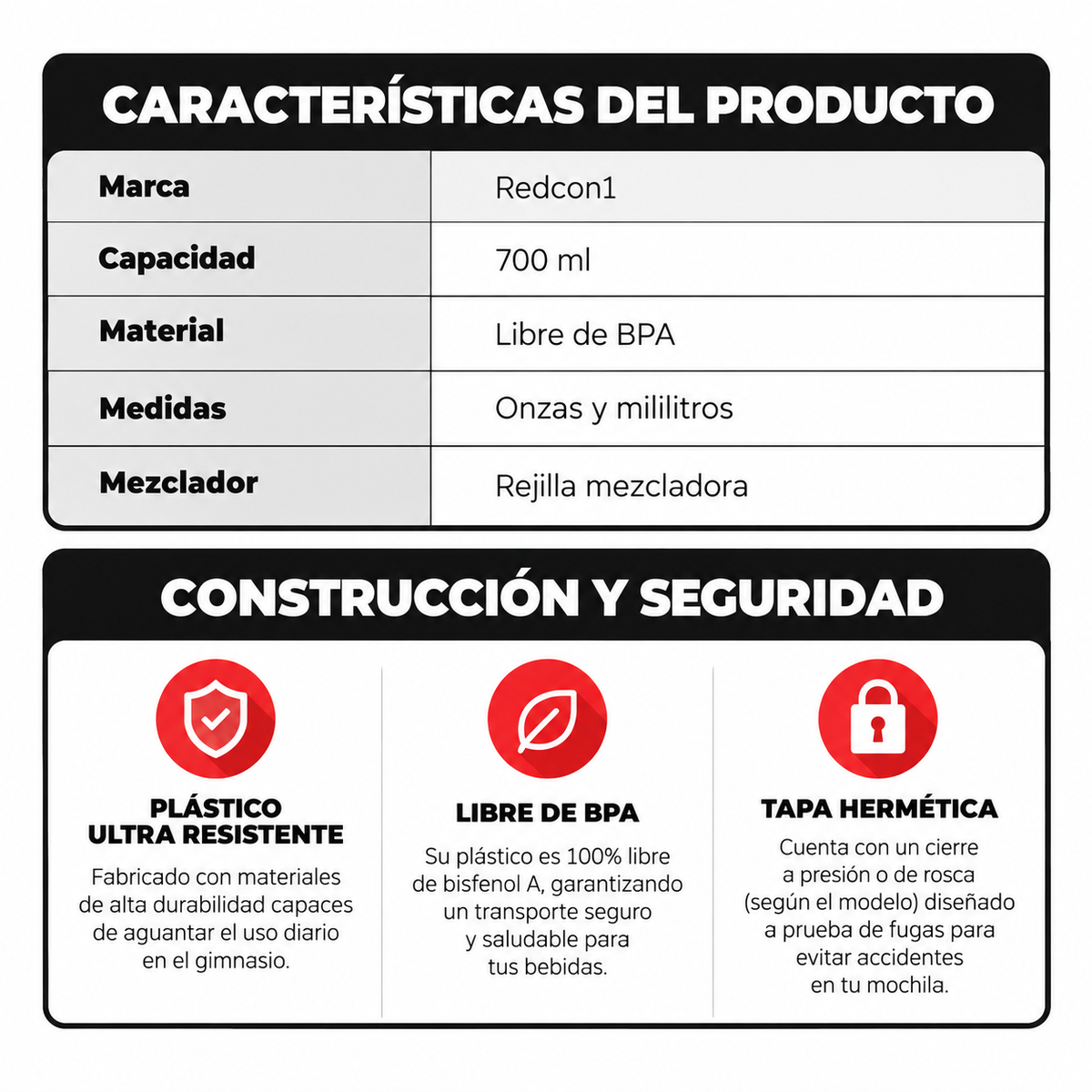 Información nutricional