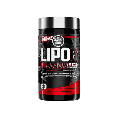 Lipo 6 Black Ultra Concentrate Cafeína 60 caps