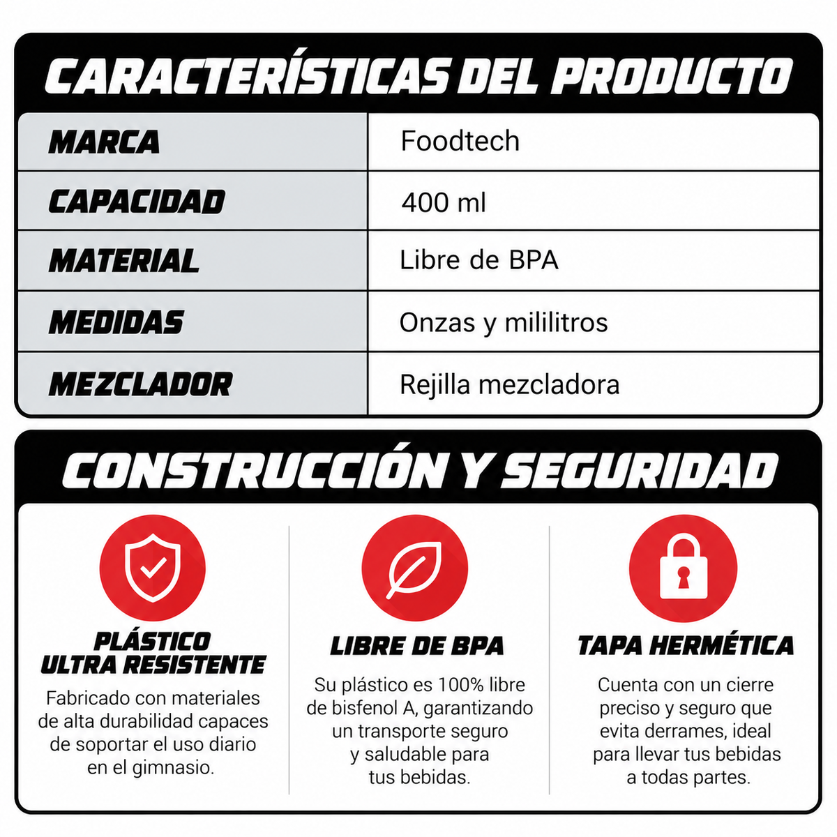Información nutricional