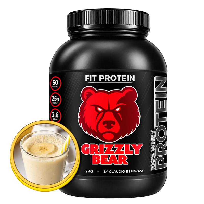 Proteína en polvo Grizzly Bears 2 kg