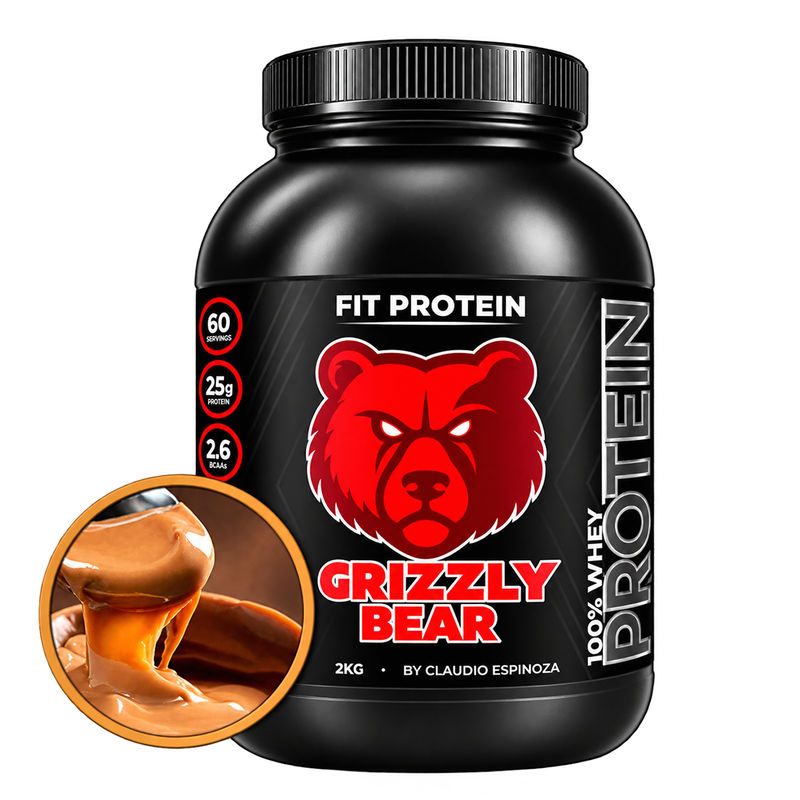 Proteína en polvo Grizzly Bears 2 kg