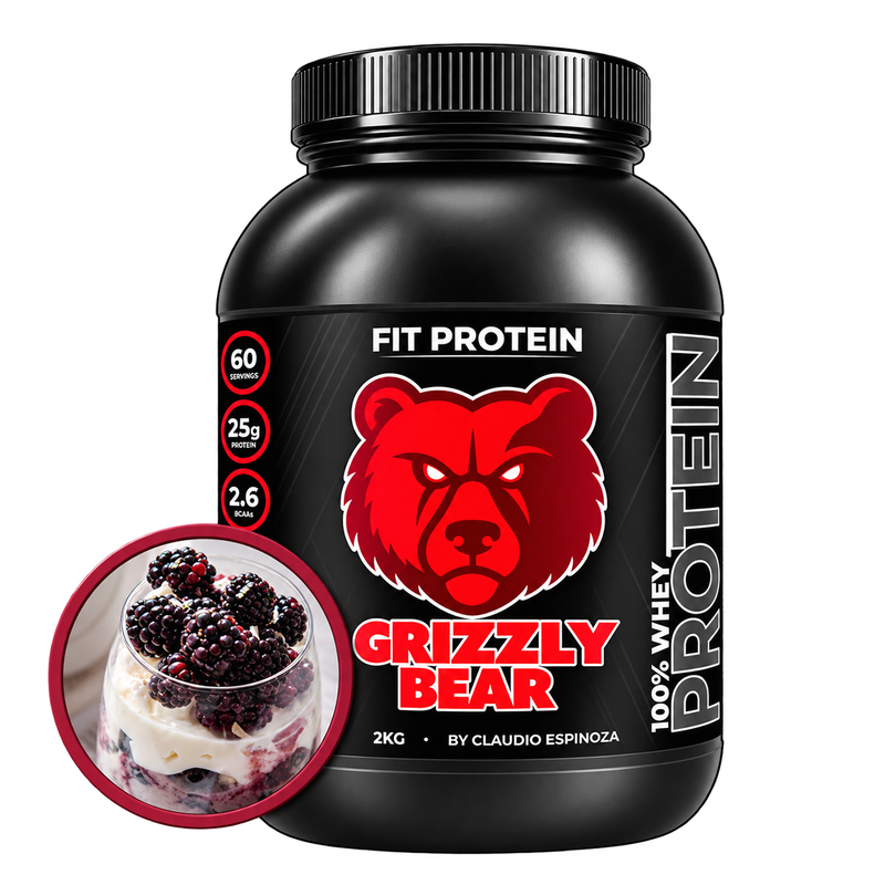 Proteína en polvo Grizzly Bears 2 kg