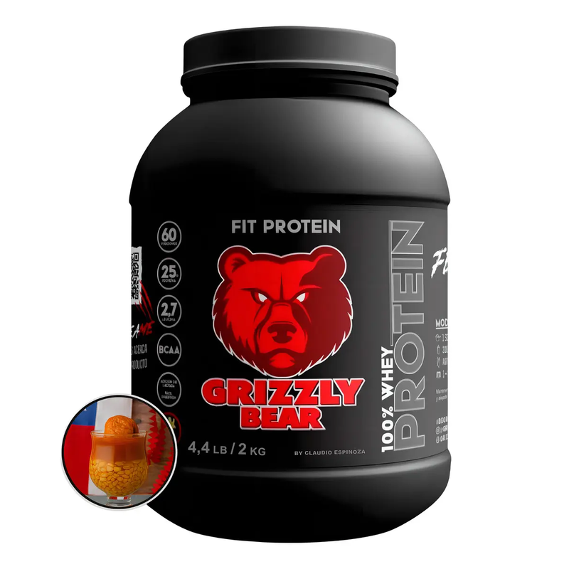 Proteína en polvo Grizzly Bears 2 kg