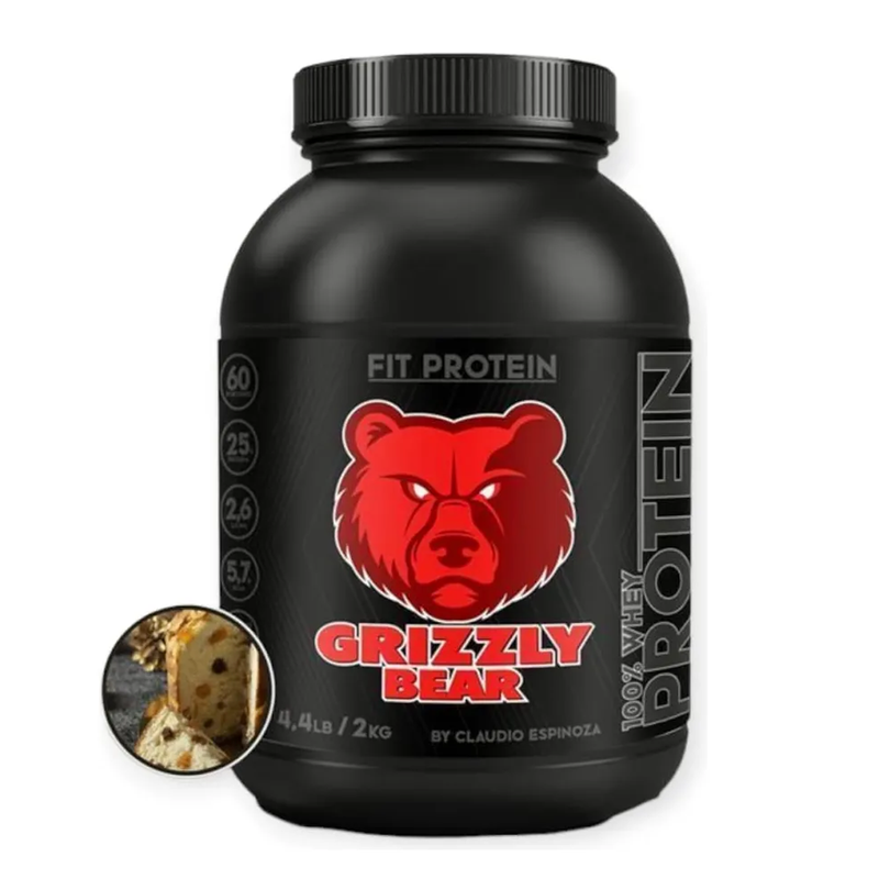 Proteína en polvo Grizzly Bears 2 kg