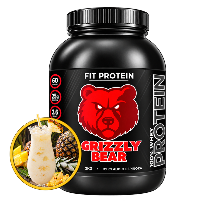 Proteína en polvo Grizzly Bears 2 kg