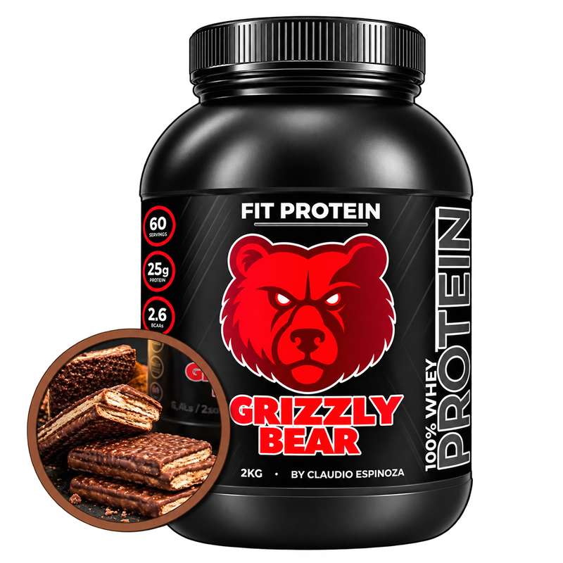 Proteína en polvo Grizzly Bears 2 kg